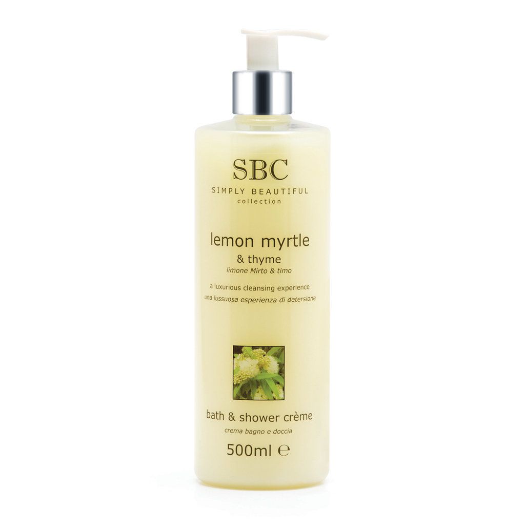 Lemon Myrtle & Thyme Bath & Shower Crème