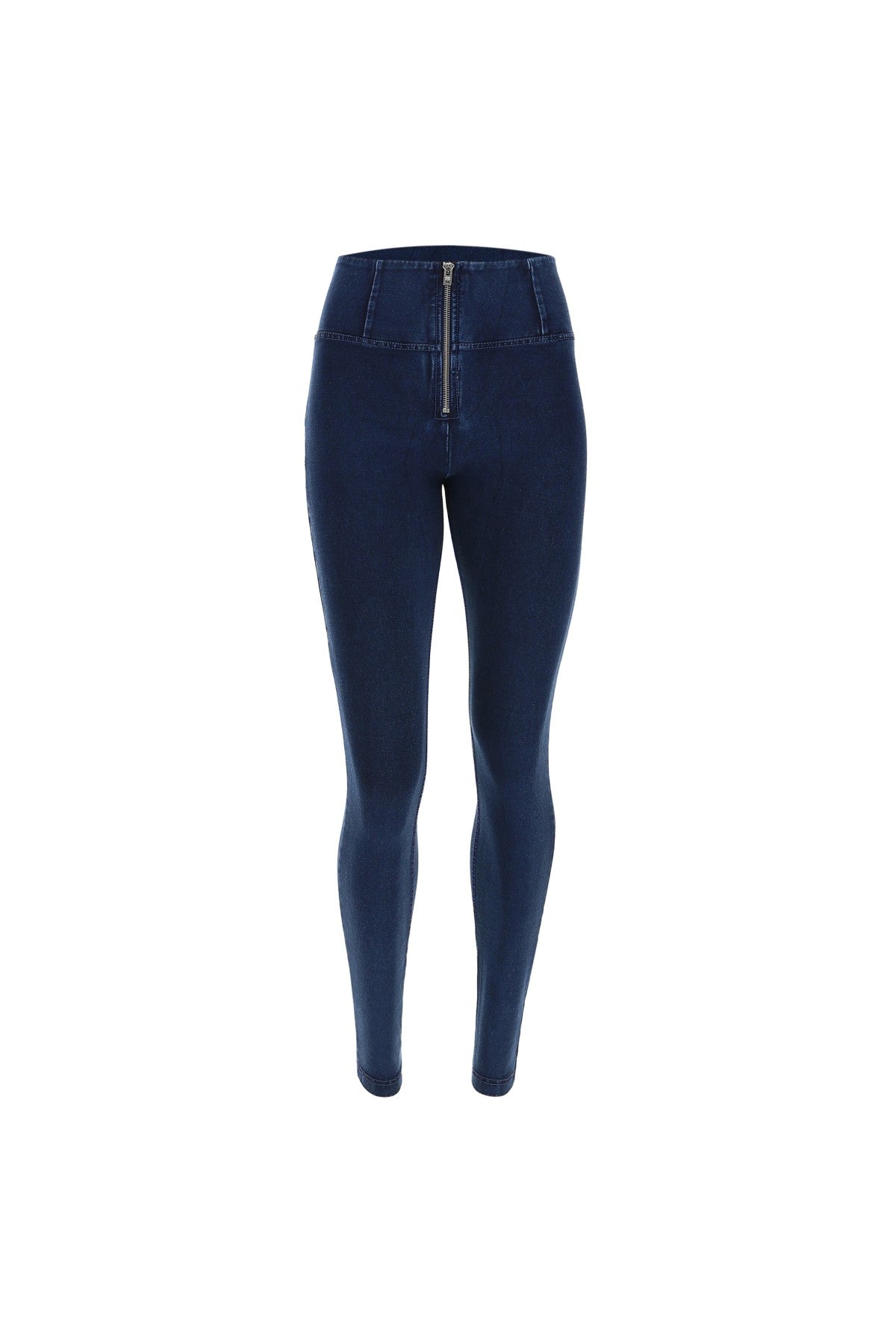 Freddy High Rise Denim - Skinny Blue Stitch