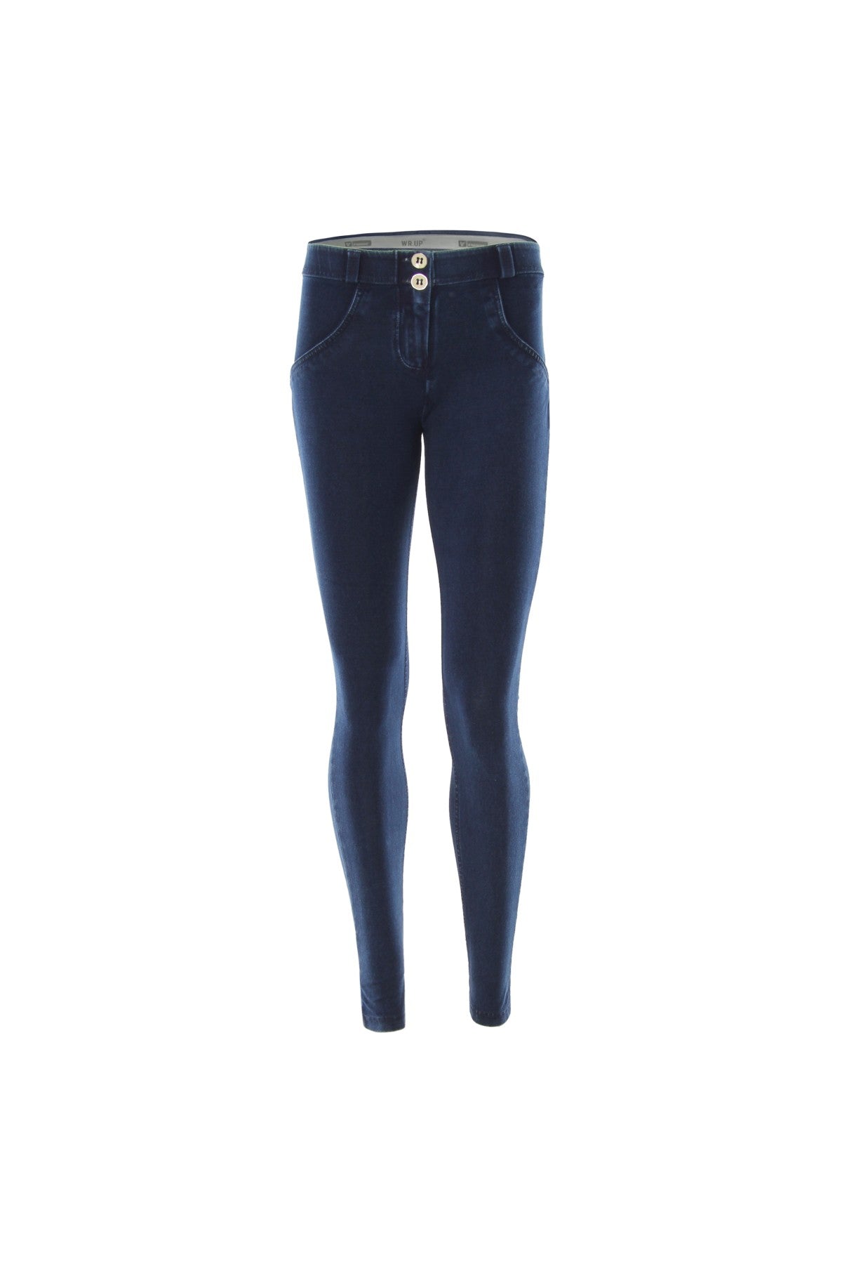 Freddy Mid Rise Denim - Blue Stitch