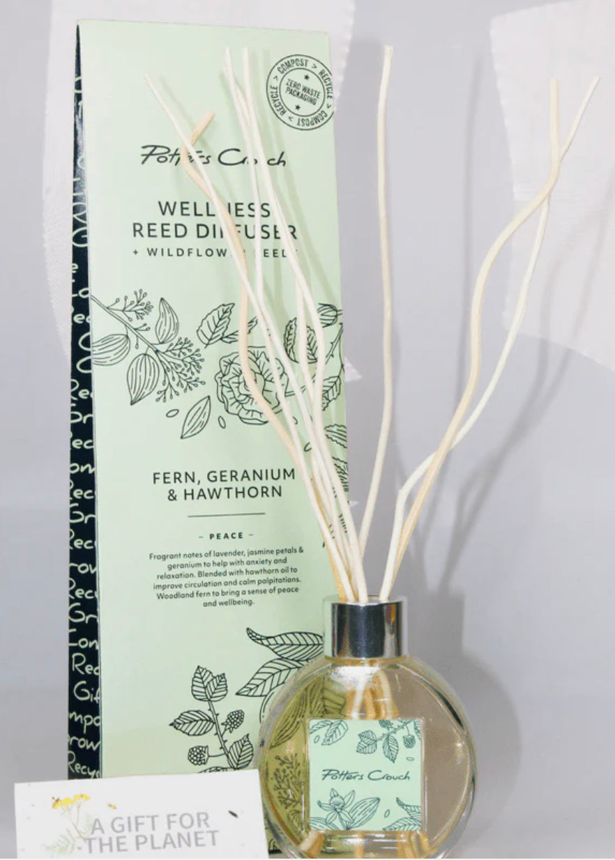 Potters Crouch Wellness Diffuser - Fern Geranium & Hawthorn