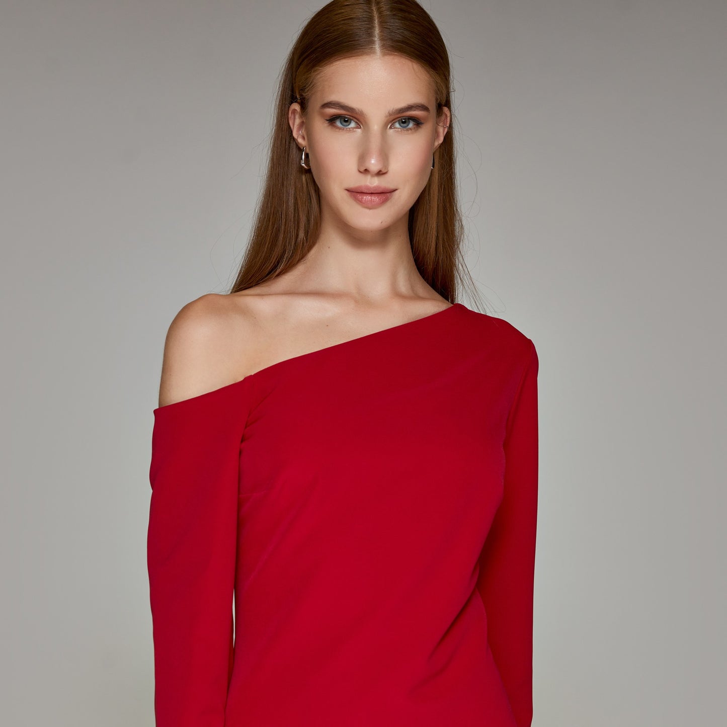 Access One Shoulder Dress