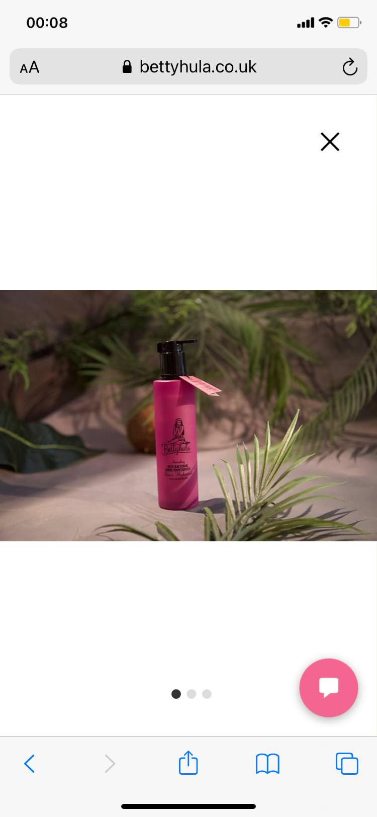 Bettyhula Anti- bacterial hand cream - 150ml Glass jar