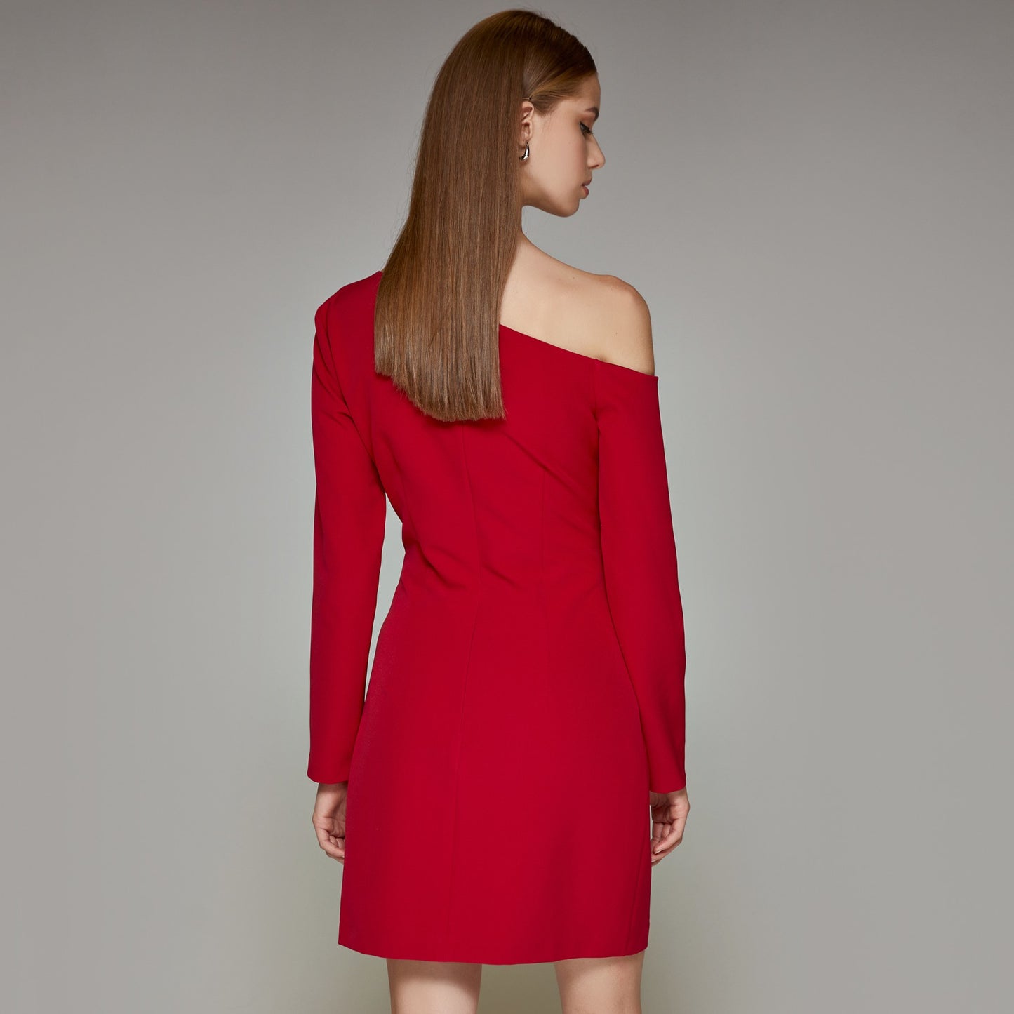 Access One Shoulder Dress