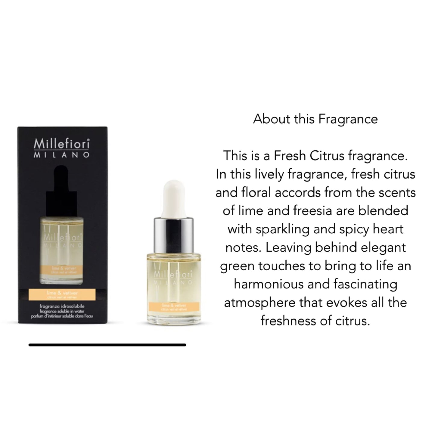 Millefiori Water Soluble Diffuser Fragrance Oil