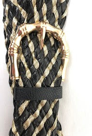 Metallic Woven Belt