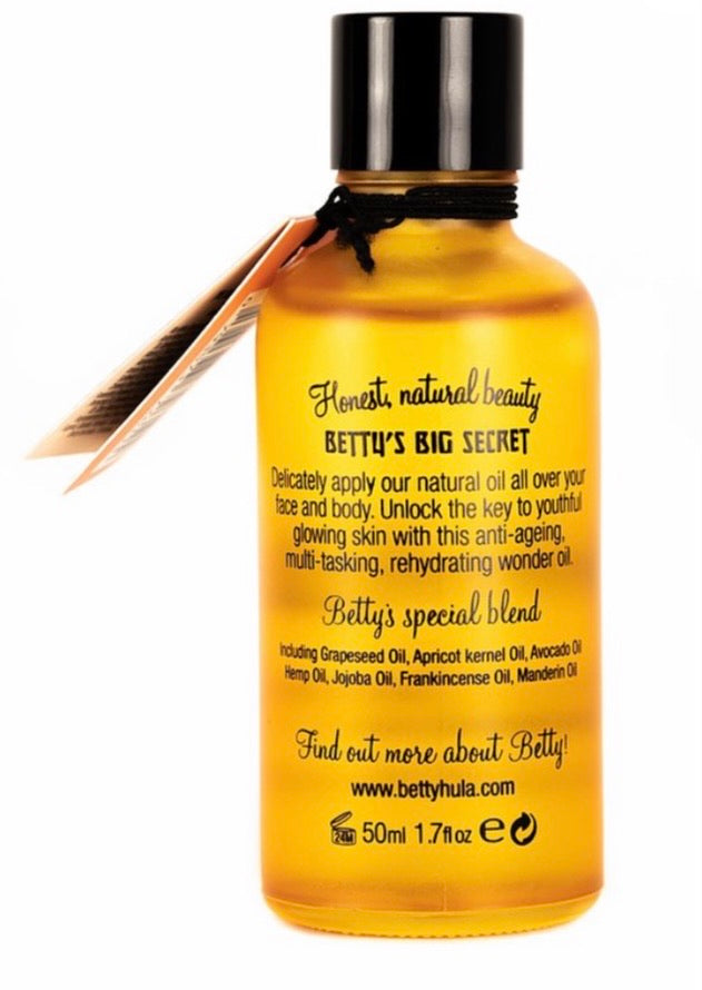 Bettyhula Secret Wonder Oil - 50ml glass dropper