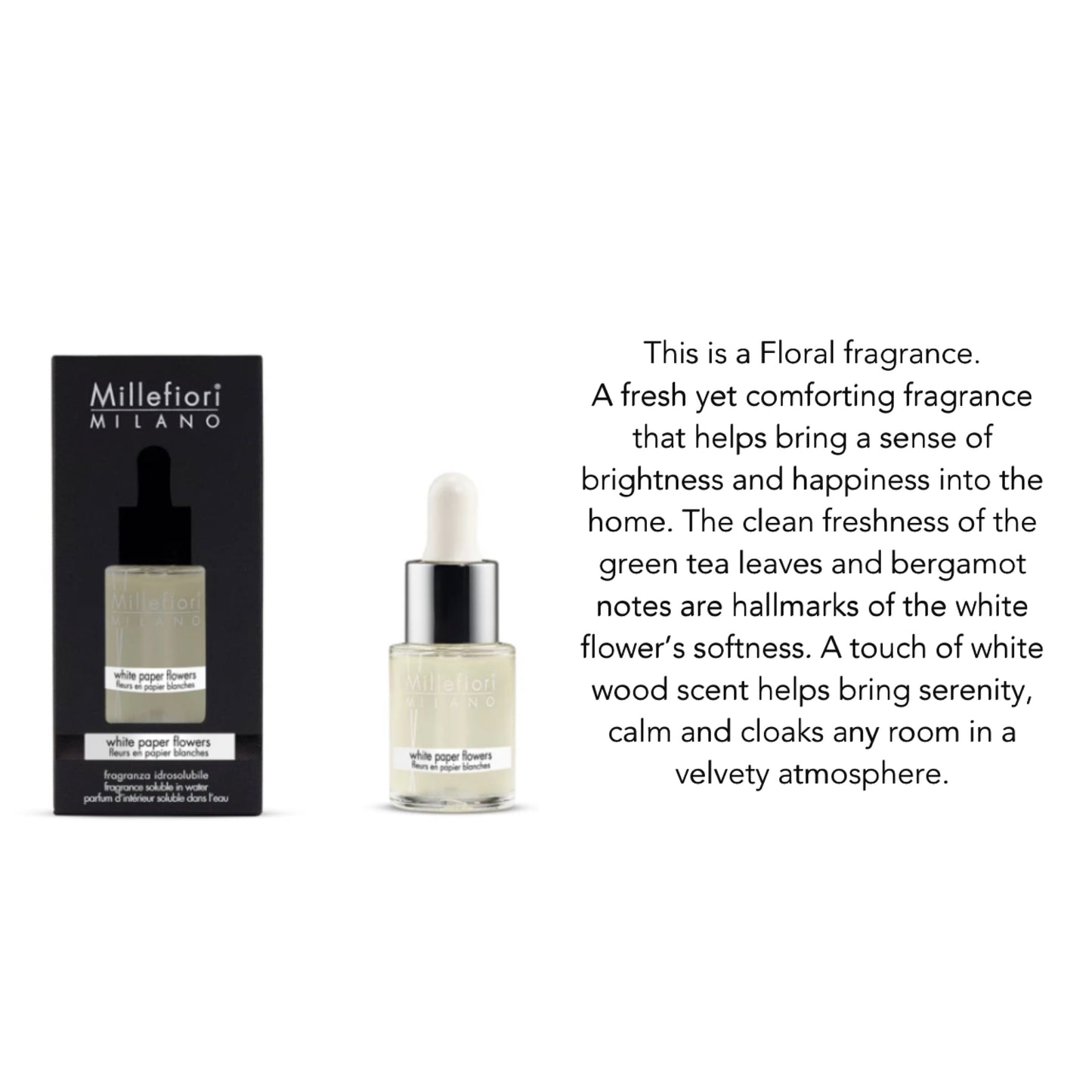 Millefiori Water Soluble Diffuser Fragrance Oil