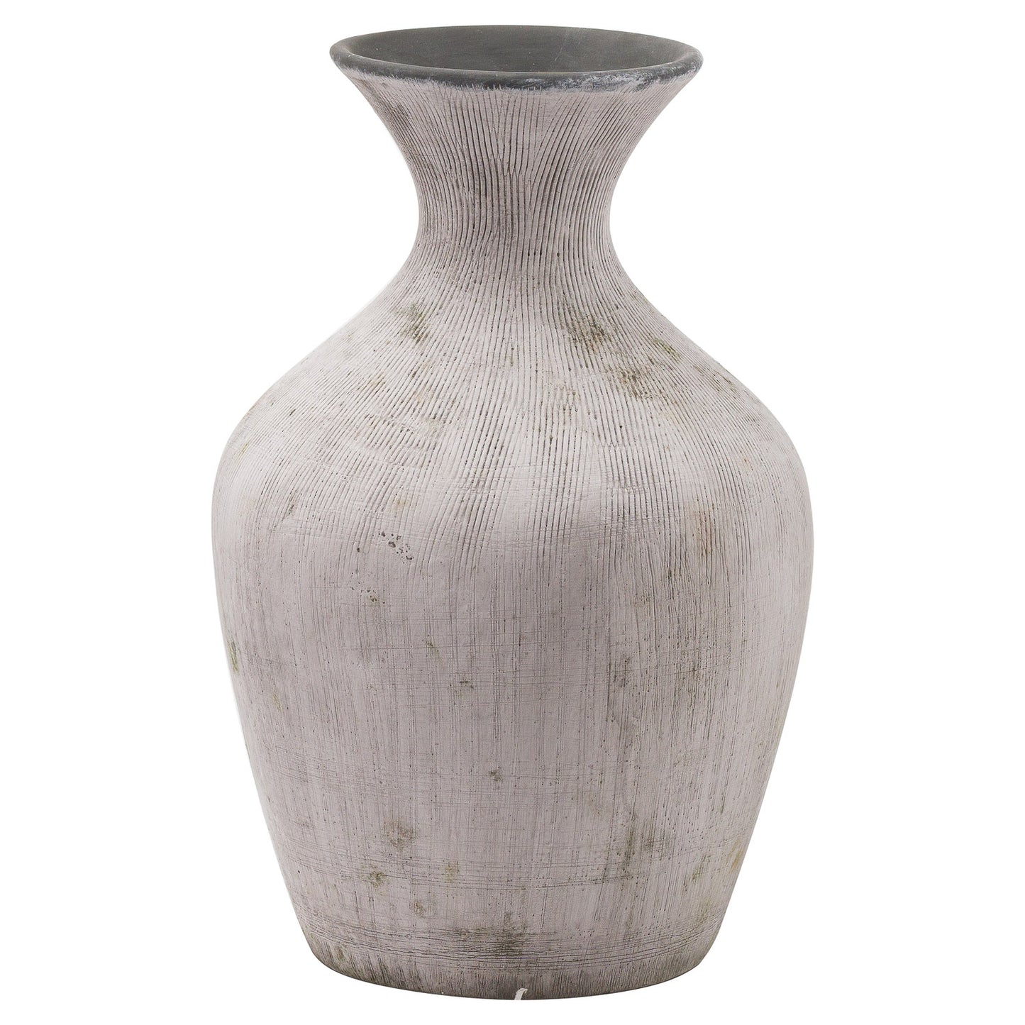 Bloomville Ellipse Stone Vase