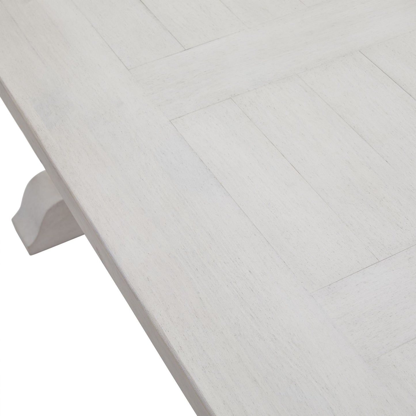 Stamford Plank Collection Dining Table - Whitewash