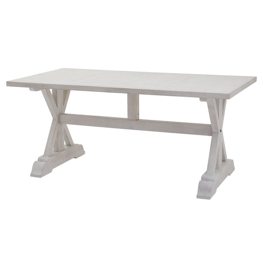 Stamford Plank Collection Dining Table - Whitewash