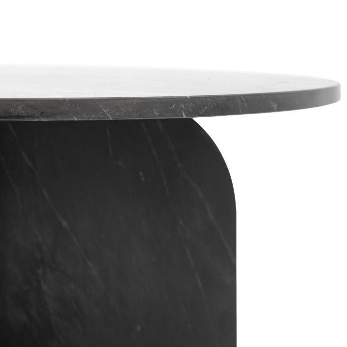 Remi Marble Coffee Table - Black Marble