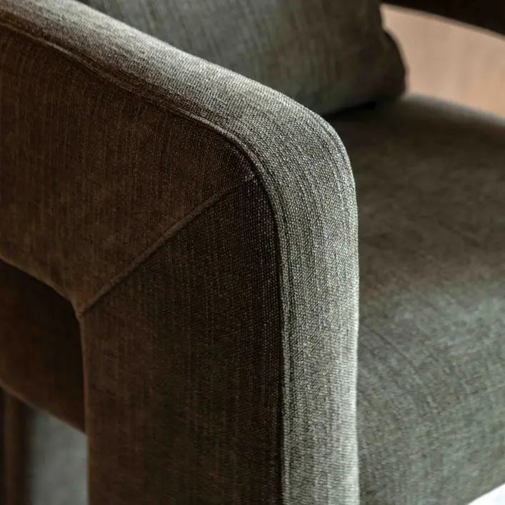 Newark Armchair - Moss Green
