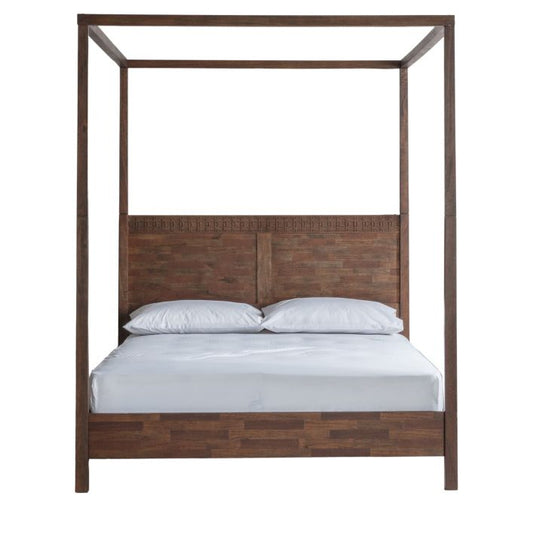 Bali Super King  4 Poster Bed - Brown