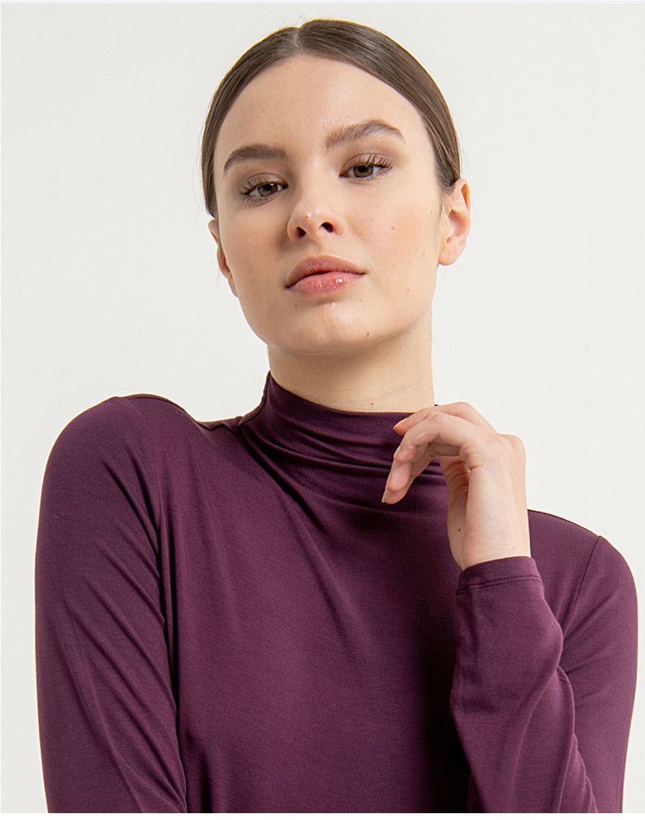 Long Sleeve Soft Stretch Top