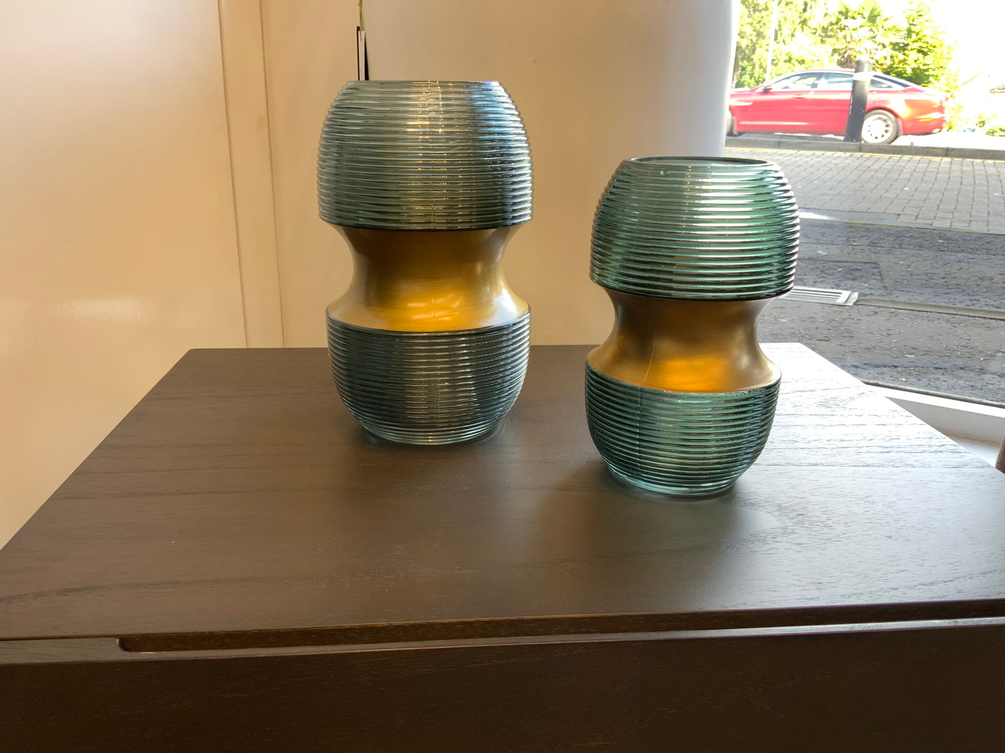 Tiga Green Vase - Small