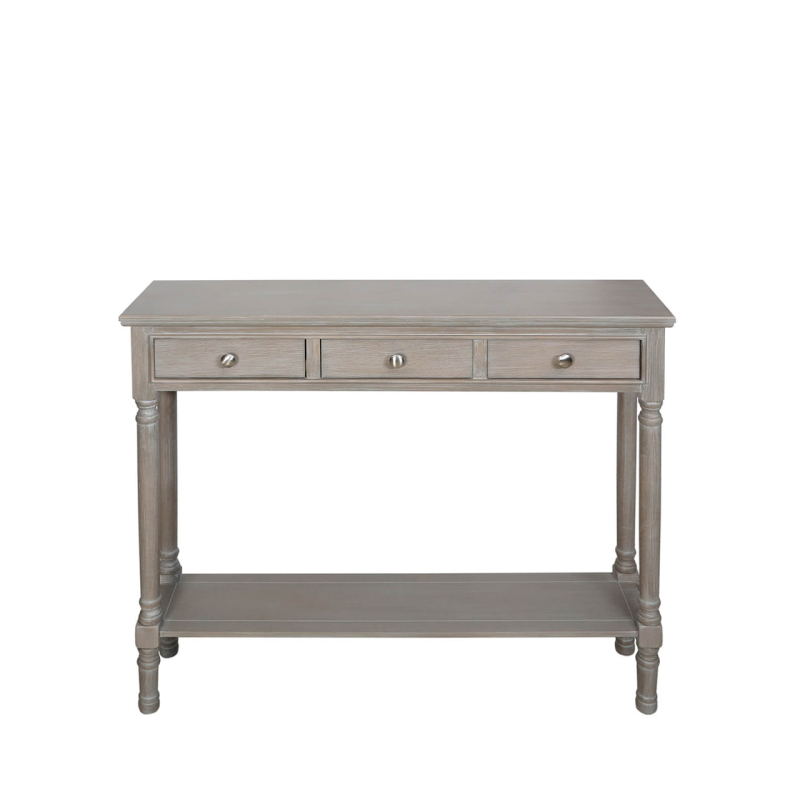 Tilly Taupe Painted Wood Console Table