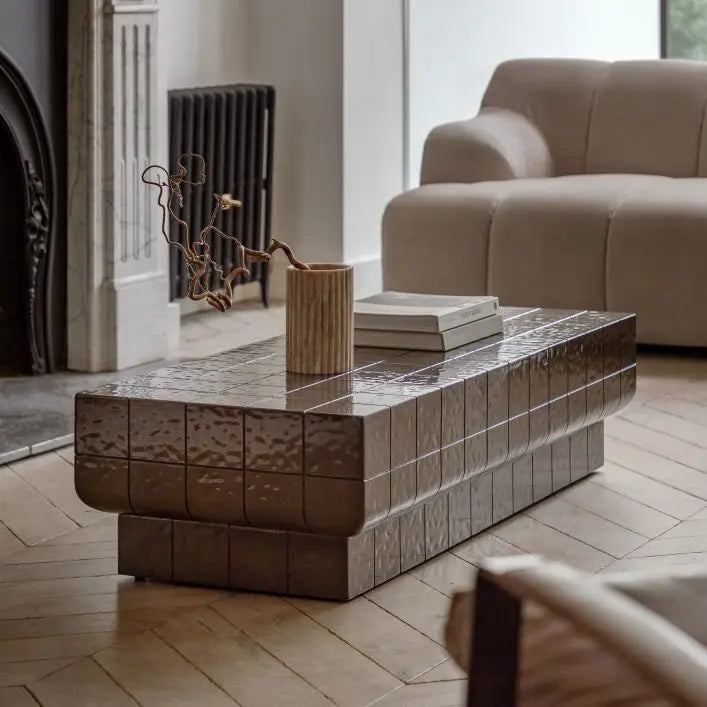 Retara Reinforced Glazed Concrete Coffee Table