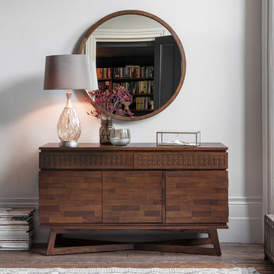 Bali 3 Door - 2 Drawer Sideboard - Brown