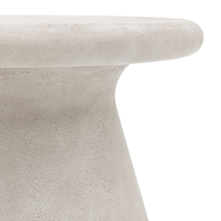 Ria Glass Reinforced Concrete Coffee Table - Concrete