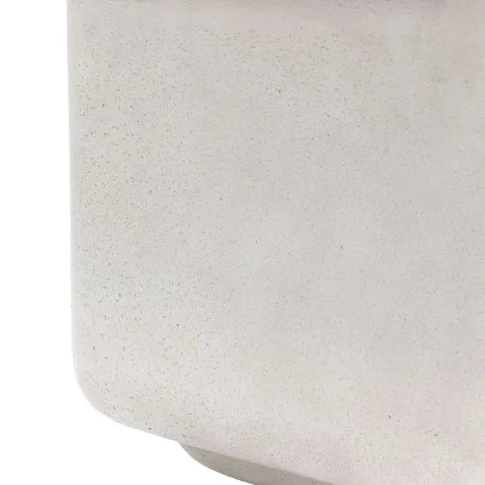 Olympia Glass Reinforced Concrete Side Table