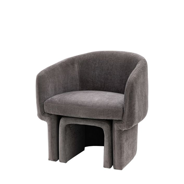 Blythe Armchair & Footstool Set