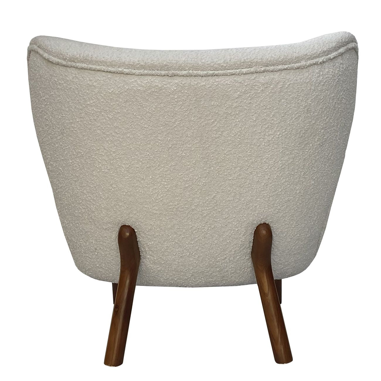 Lewis Wingback Occasional Chair - Cream Boucle