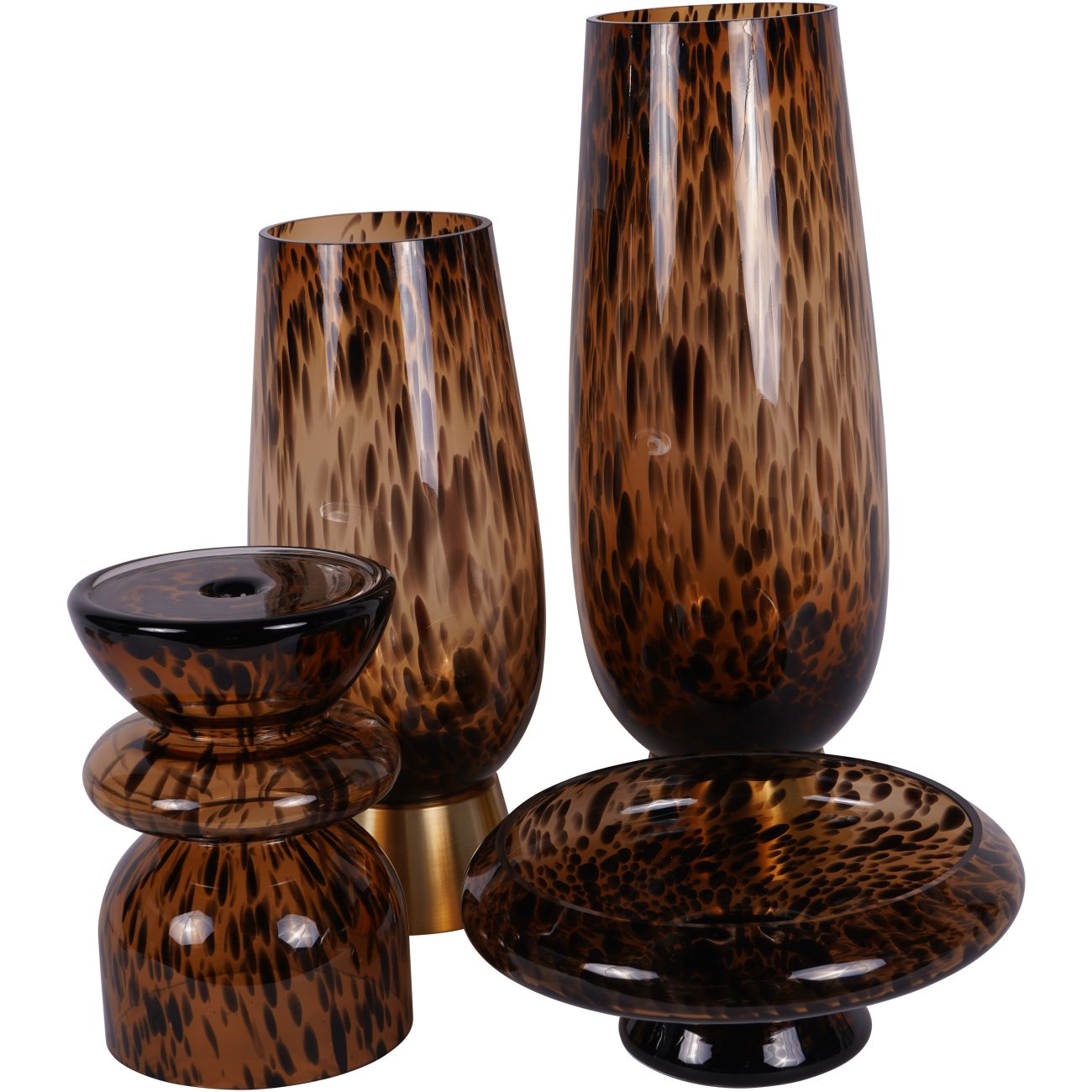 Savanna Dual Use Reversable Glass Candle Holder & Vase - 24cm