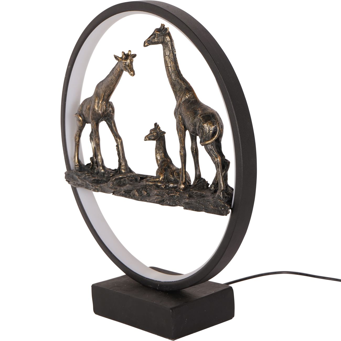 Giraffe Family Light Sculpture LED USB