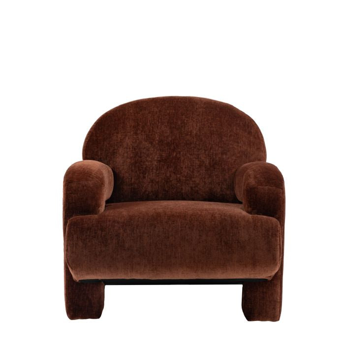 Mikah Armchair - Brandy