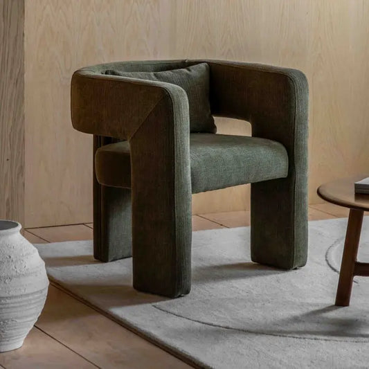 Newark Armchair - Moss Green