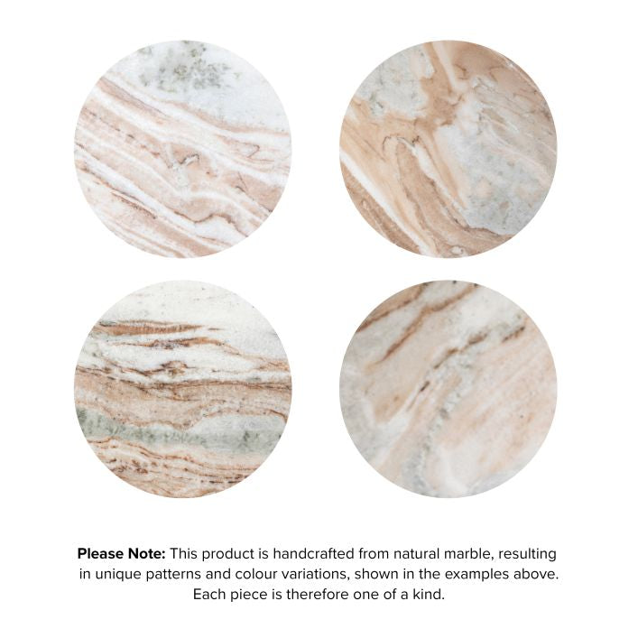Remi Marble Coffee Table - Natural Marble