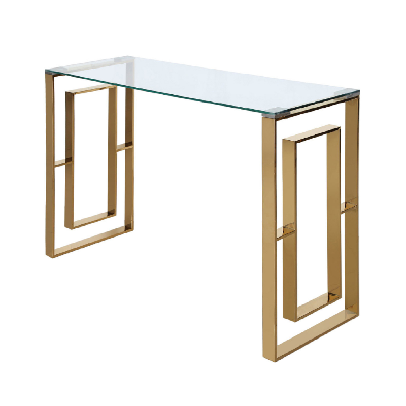 Lexi Gold Frame Console Table