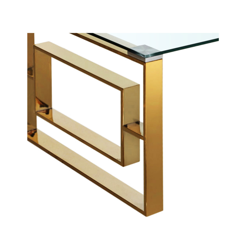 Lexi Gold Frame Coffee Table