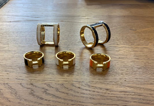 Design Inspired Scarf Rings - Options Available