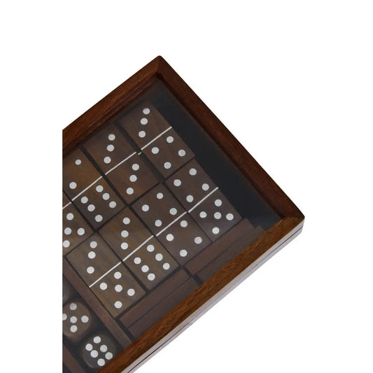Sheesham Multi Games Set in Wooden Box