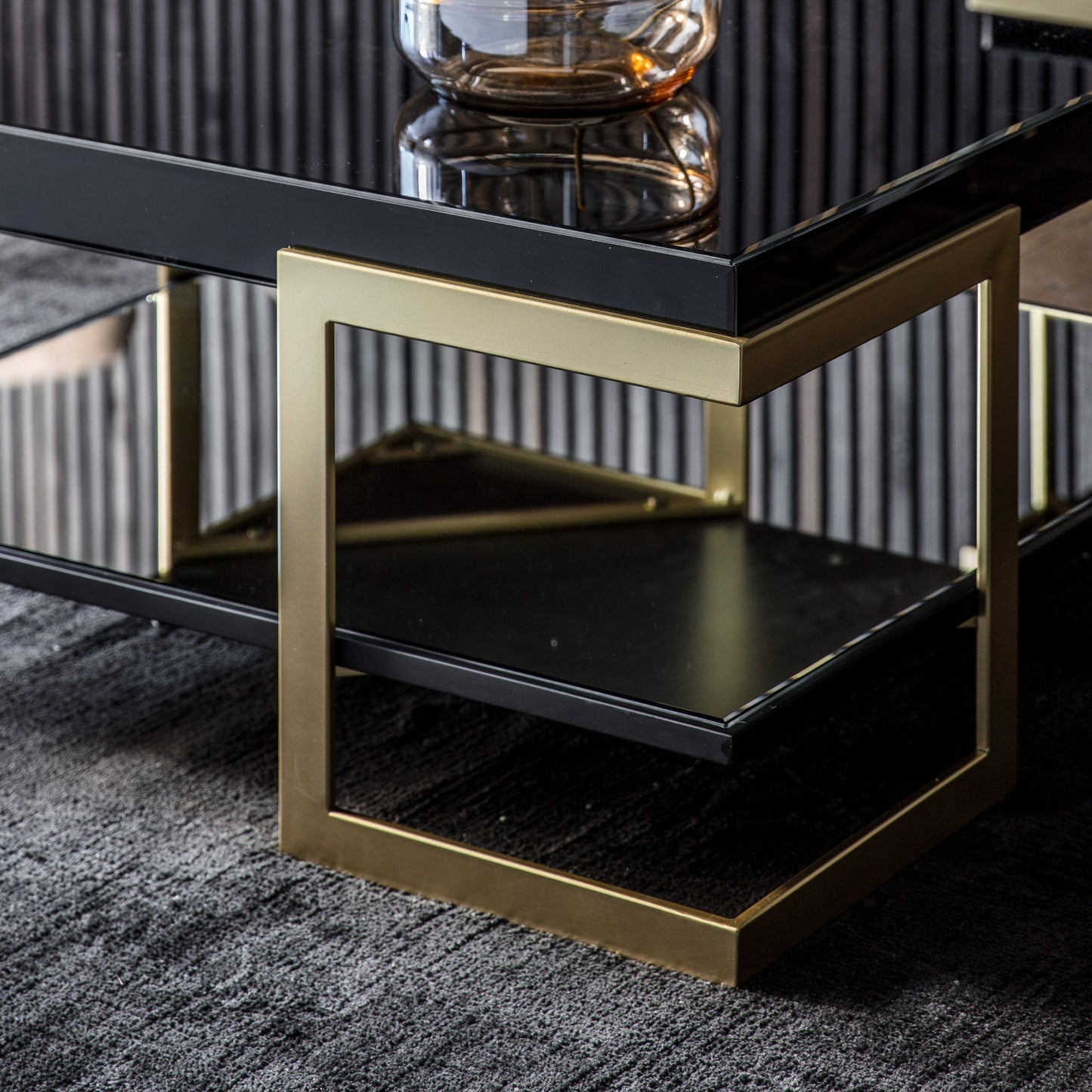 Kensington Black & Gold Coffee Table