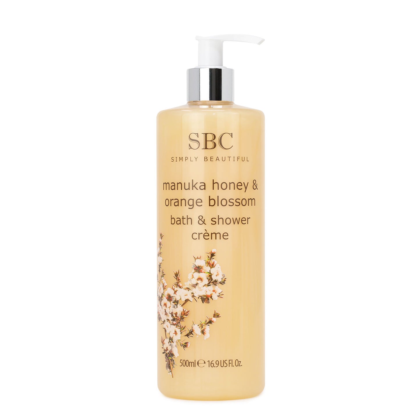 Manuka Honey & Orange Blossom Bath & Shower Crème