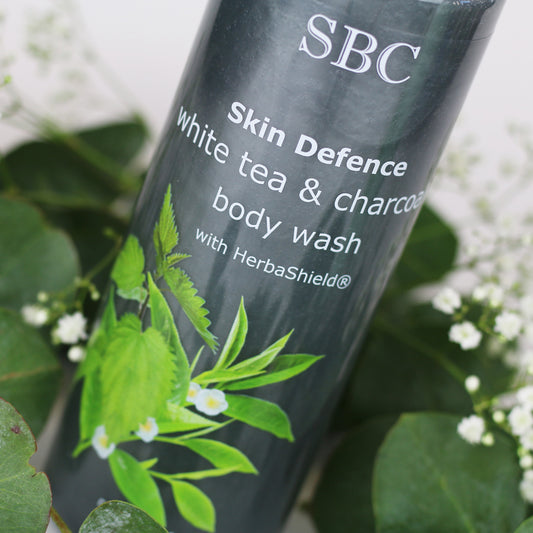 White Tea & Charcoal Skin Defence Body Wash with HerbaShield®