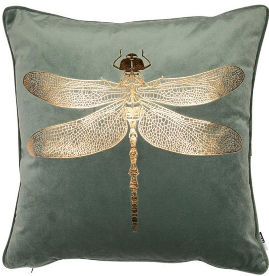 Malini Dragonfly Cushion - 43x 43cm