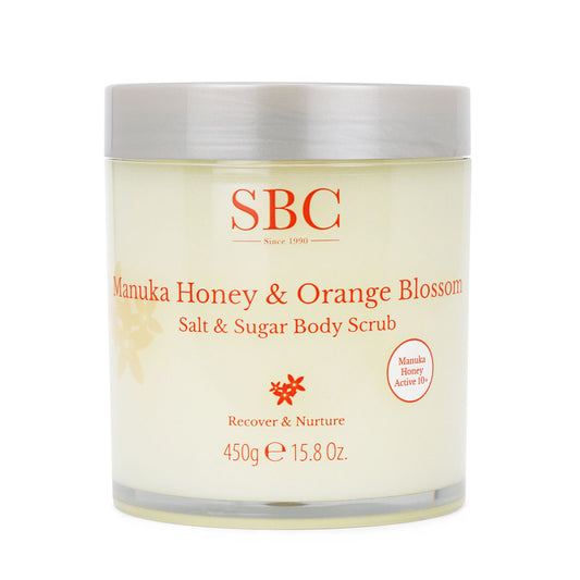 Manuka Honey & Orange Blossom Salt & Sugar Scrub