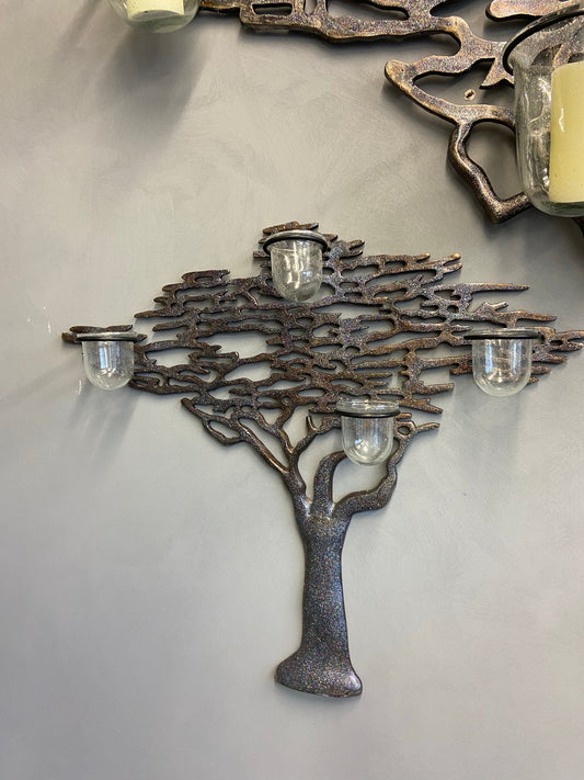 Tree of life wall hung 4 votive holder
