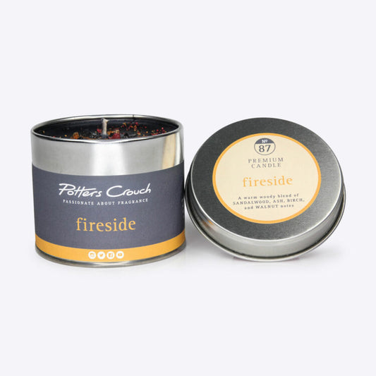 Potters Crouch “Fireside” Candle Tin