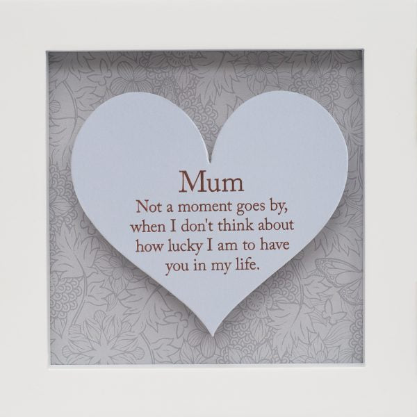 Sentiments Hinged “Mum” Photo Frame