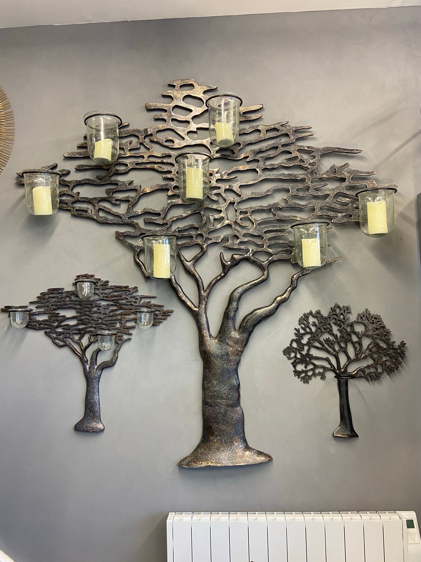Tree of life wall hung 4 votive holder