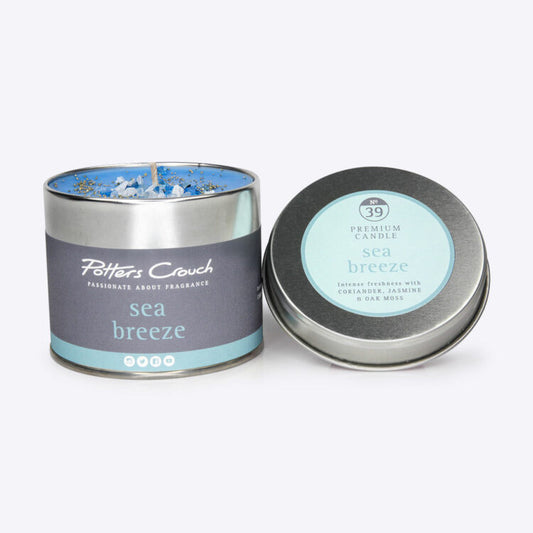 Potters Crouch Sea Breeze Scented Candle Tin