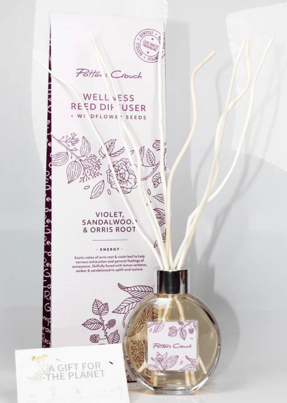 Potters Crouch Wellness Diffuser - Violet Sandalwood & Orris Root